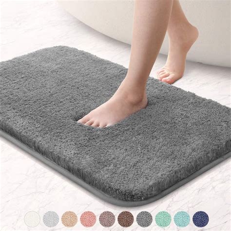 memory foam bathroom rugs|best memory foam bath rug.